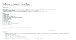 Desktop Screenshot of hakank.org